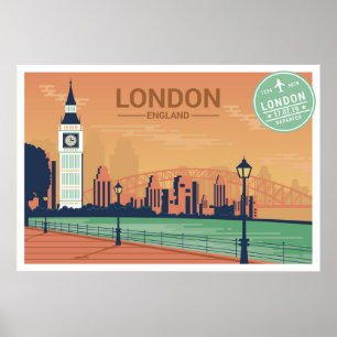 London England  Poster