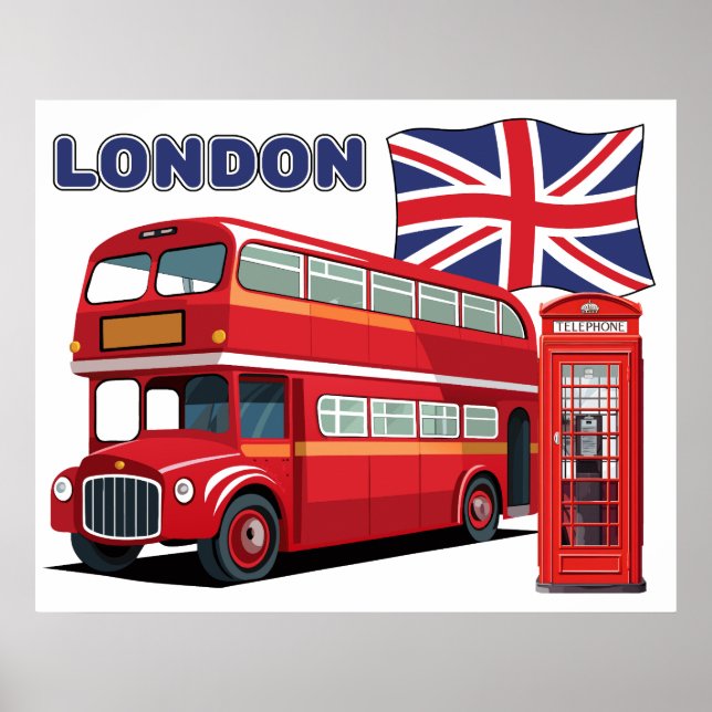 London England Poster (Front)