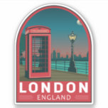 London England Retro Travel Art Vintage<br><div class="desc">London vector art design. London,  the capital of England and the United Kingdom,  is a 21st-century city with history stretching back to Roman times.</div>