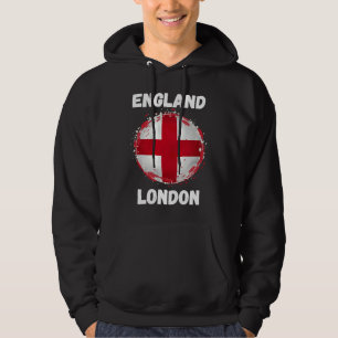 London England Retro Vintage Sport English Flag So Hoodie