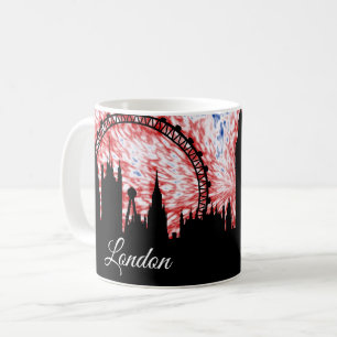 London England Silhouette Coffee Mug