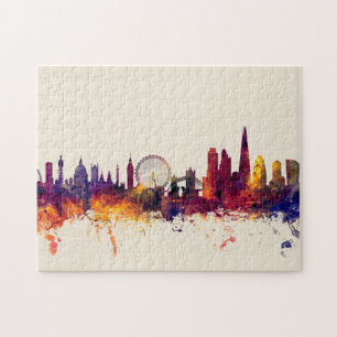 London England Skyline Jigsaw Puzzle