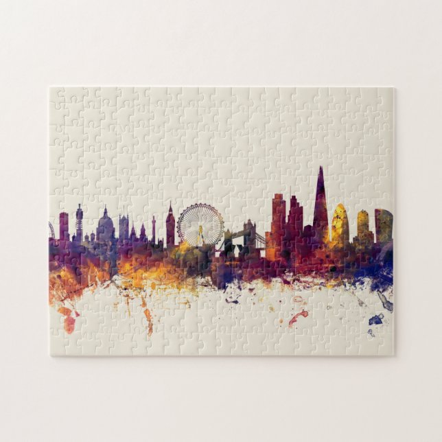 London England Skyline Jigsaw Puzzle (Horizontal)