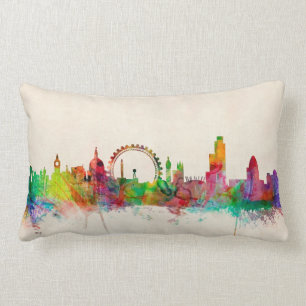 London England Skyline Lumbar Cushion