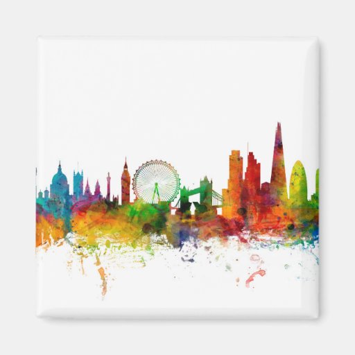 Image of London England Skyline Magnet