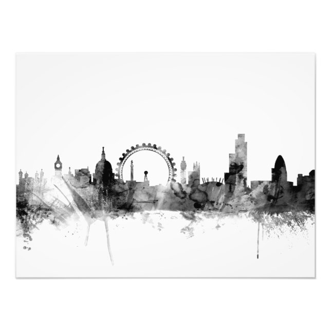 London England Skyline Photo Print (Front)