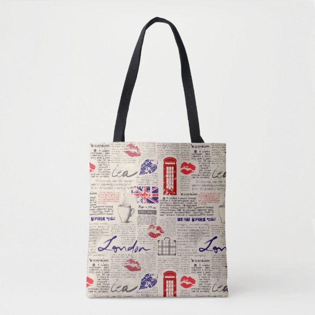 London, England Tote Bag (Front)