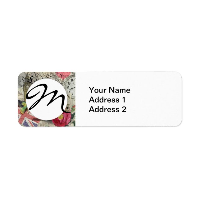 London England Travel Vintage Europe Art (Front)