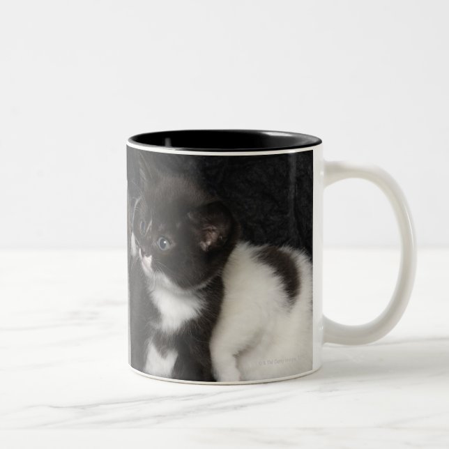 London, England, UK 3 Two-Tone Coffee Mug (Right)