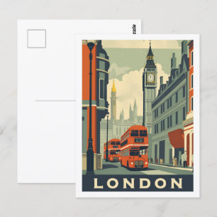 London England United Kingdom Famous Travel Place Postcard