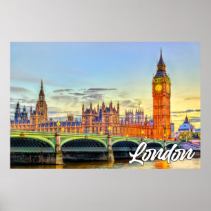 London, England, United Kingdom Poster