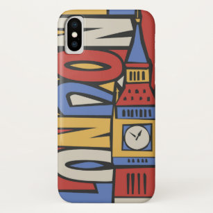 London, England   Vibrant Handrawn Design Case-Mate iPhone Case