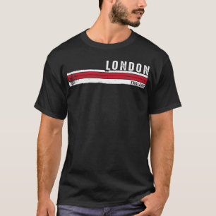 London England Vintage Heritage Design Souvenir fo T-Shirt
