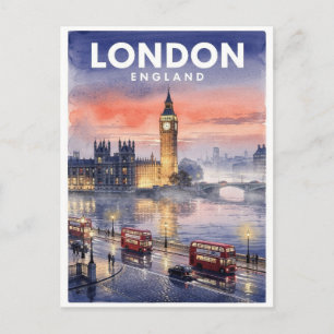 London England Vintage Postcard