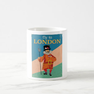 London,England vintage travel poster Coffee Mug