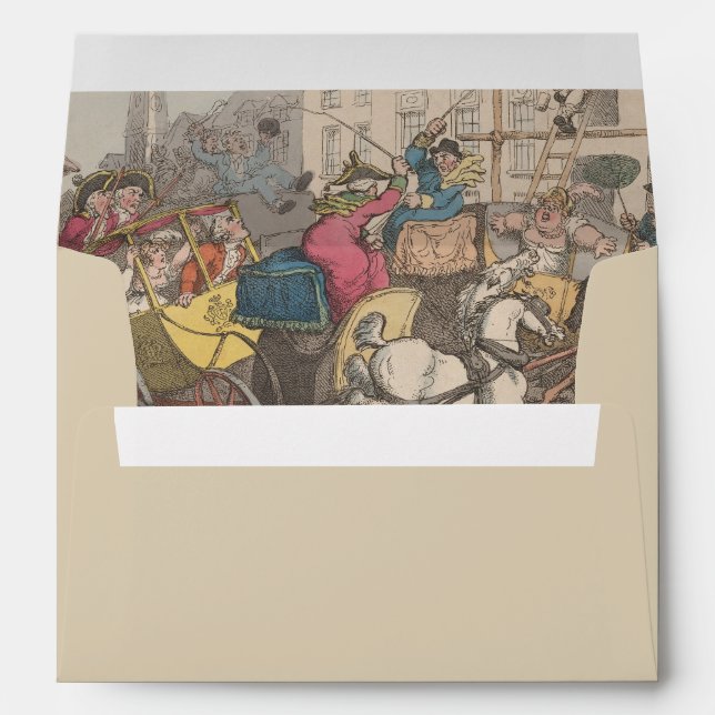 London - Envelope for Card size 12.7 x 17.8 cm (Back (Bottom))