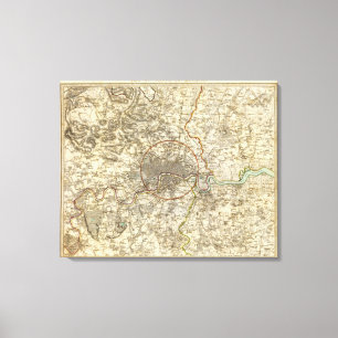 London environments canvas print