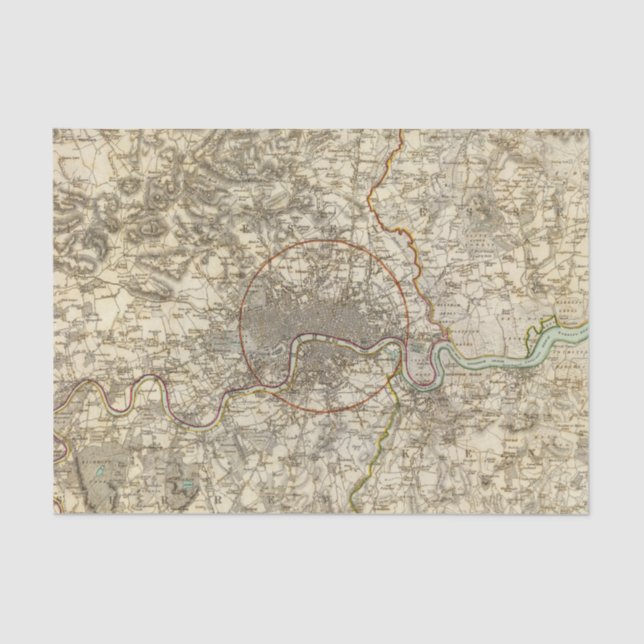 London environments tissue paper (Front)