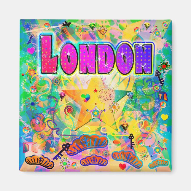 London Epoch Hour Magnet (Front)