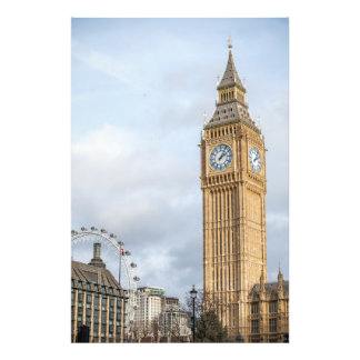 London Eye and Big Ben Photo Print