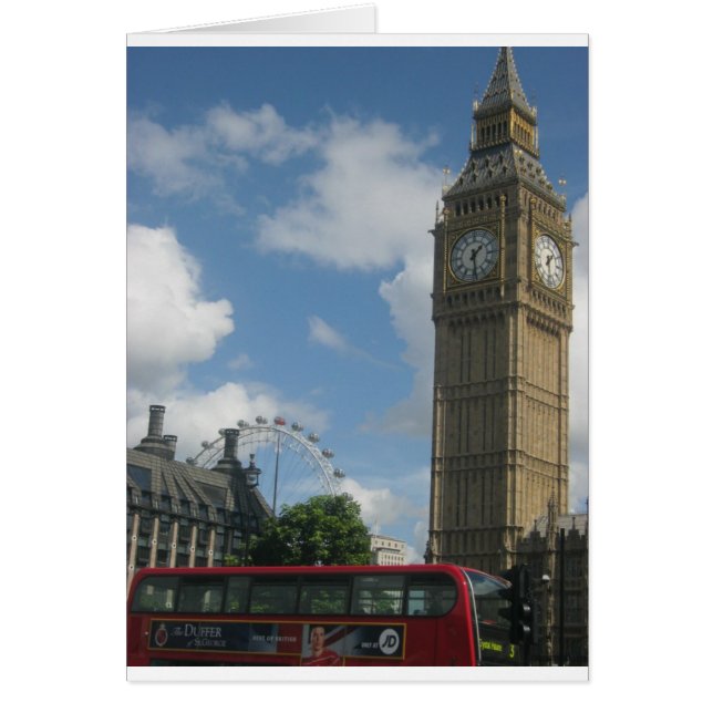 London Eye & Big Ben (Front)