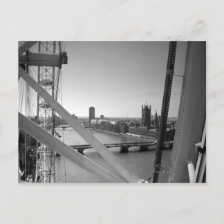 london eye big ben postcard