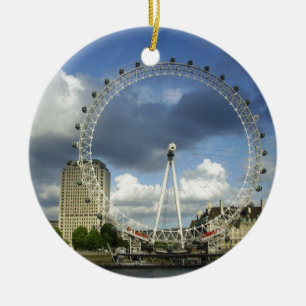 London Eye Ceramic Tree Decoration