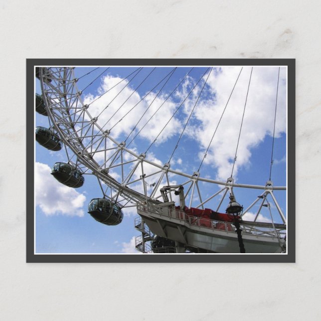 London Eye Crop Postcard (Front)