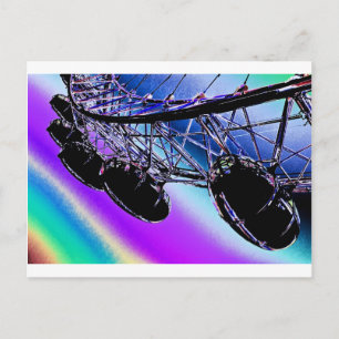 London Eye Ferris wheel Postcard