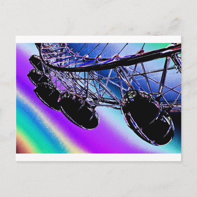 London Eye Ferris wheel Postcard (Front)