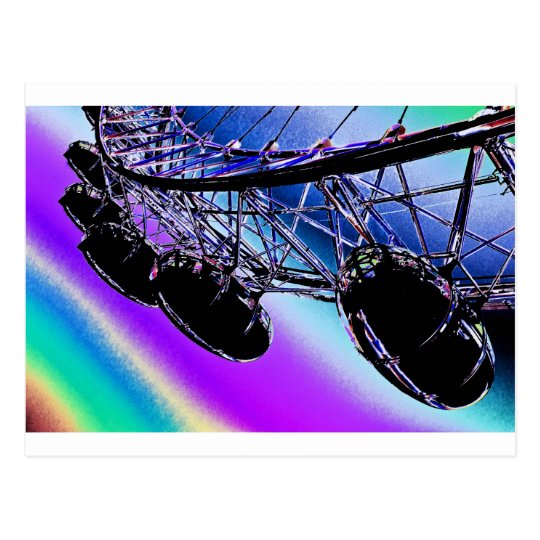 London Eye Ferris wheel Postcard