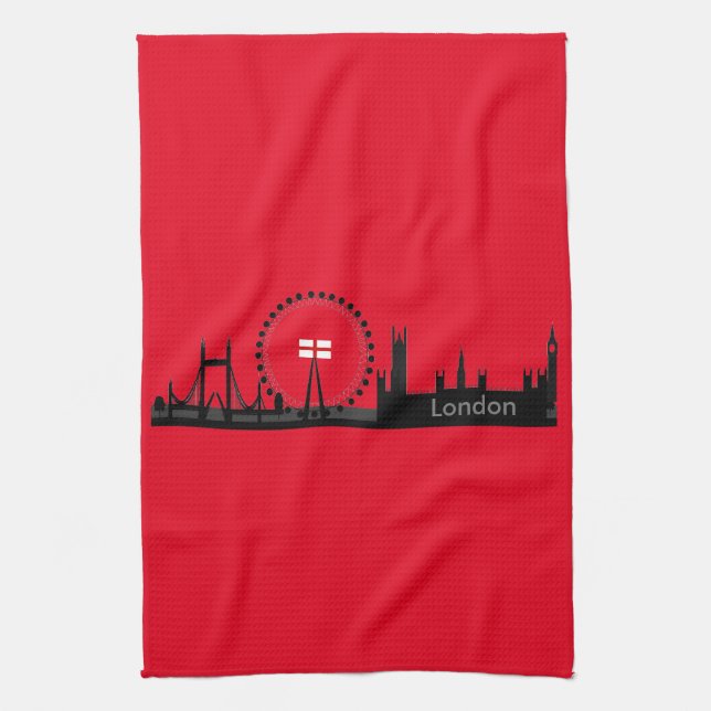 London Eye Kitchen Towels (Vertical)