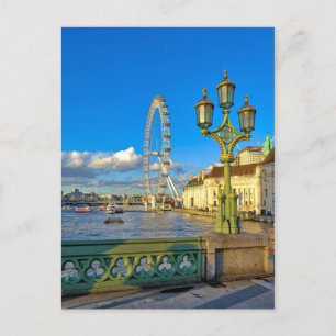 London Eye, London UK Postcard