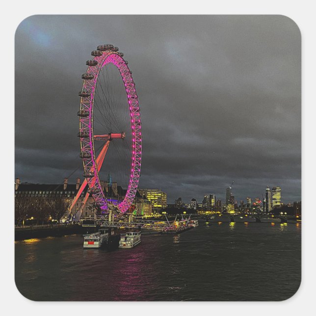 London Eye Observation Wheel #1 Stickers (Front)