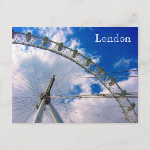london eye postcard