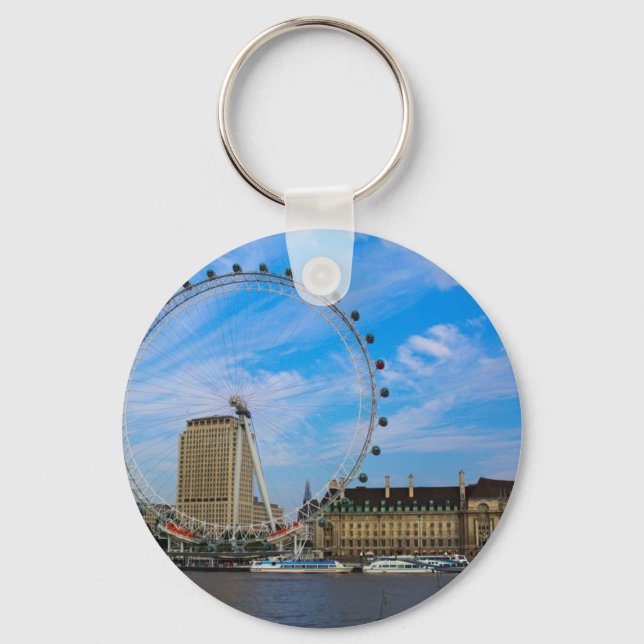 London Eye United Kingdom Key Ring (Front)