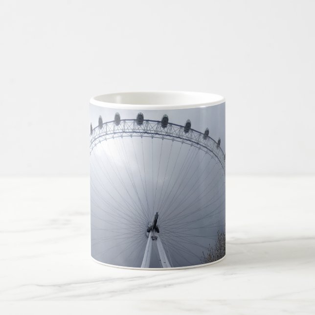 London Eye White Coffee Mug (Center)