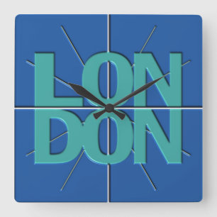 London Finance Timezone Wall Clock