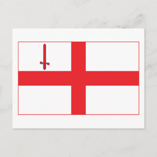 London Flag Postcard