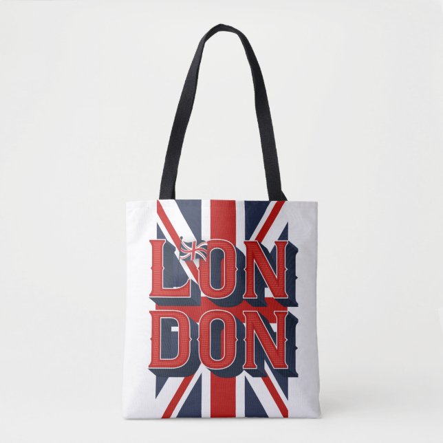 London Flag Tote Bag (Front)