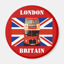 London Fridge Magnet