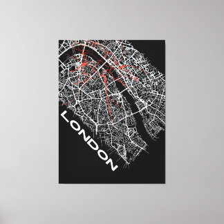 London Gallery Art Canvas Print