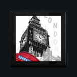 London Gift Box<br><div class="desc">London Big Ben Tower Bridge Telephone</div>