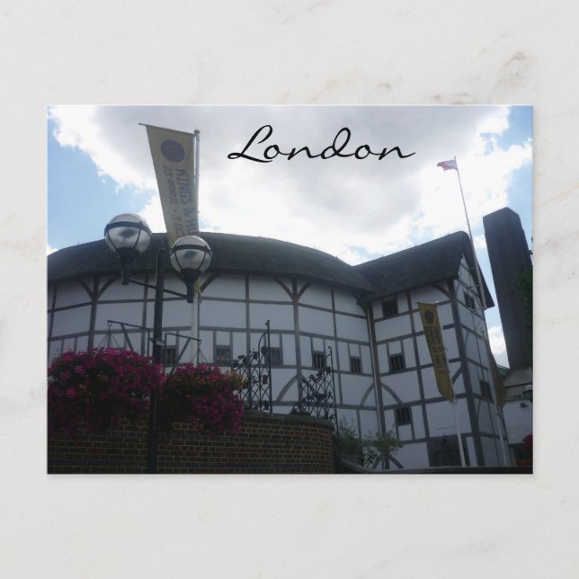 london globe postcard (Front)