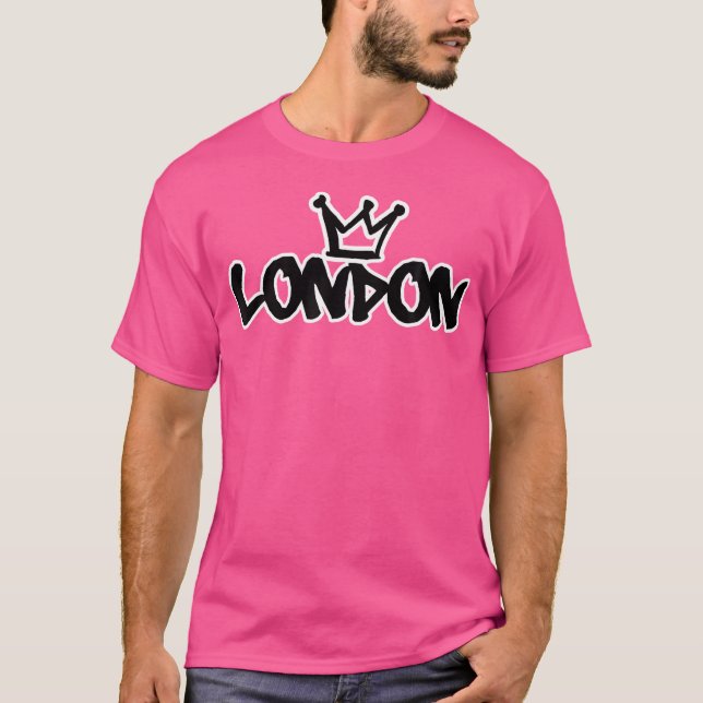 London Graffiti Hip Hop T-Shirt (Front)