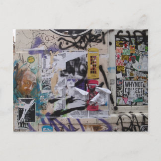 London Graffiti Postcard