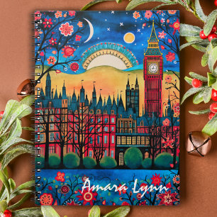 London Great Britain Notebook