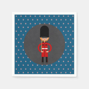 London Guard Boy Birthday Party Napkin