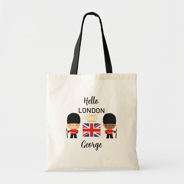 London Guards Mixed Skin Name British England  Tote Bag (Front)