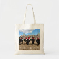 London Horse Guards Parade view tote bag